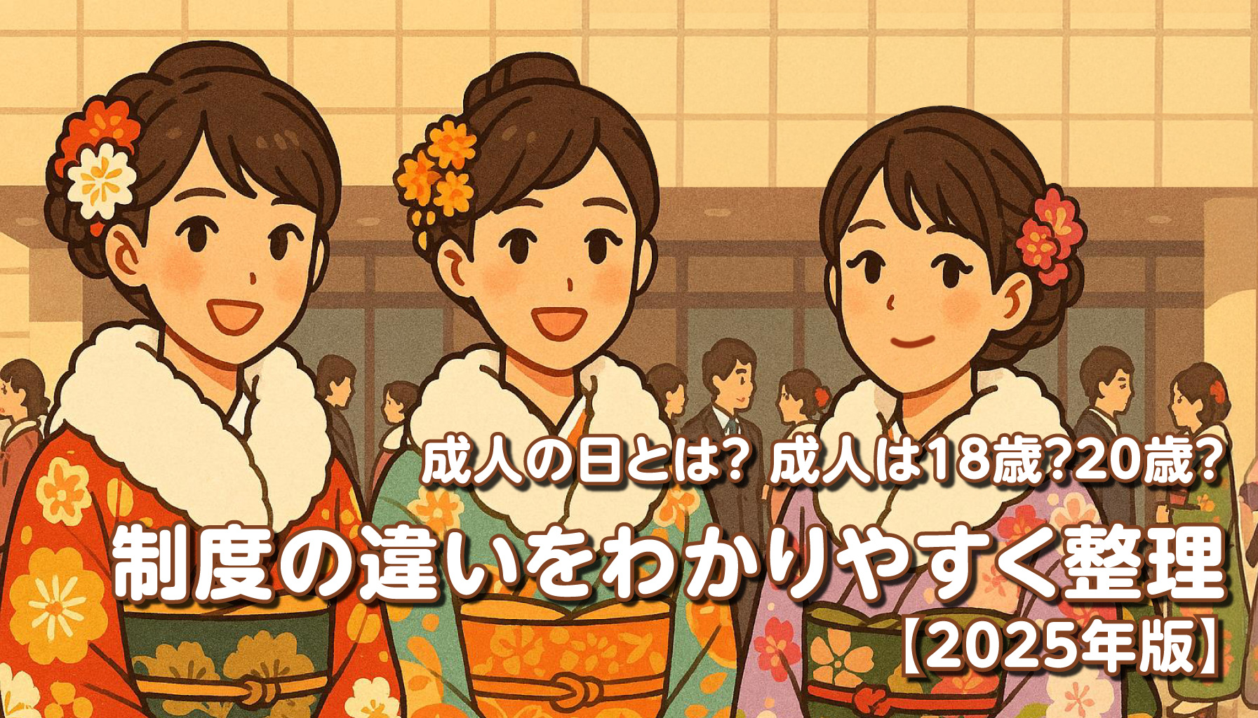成人の日とは？成人は18歳？20歳？制度の違いをわかりやすく整理【2025年版】